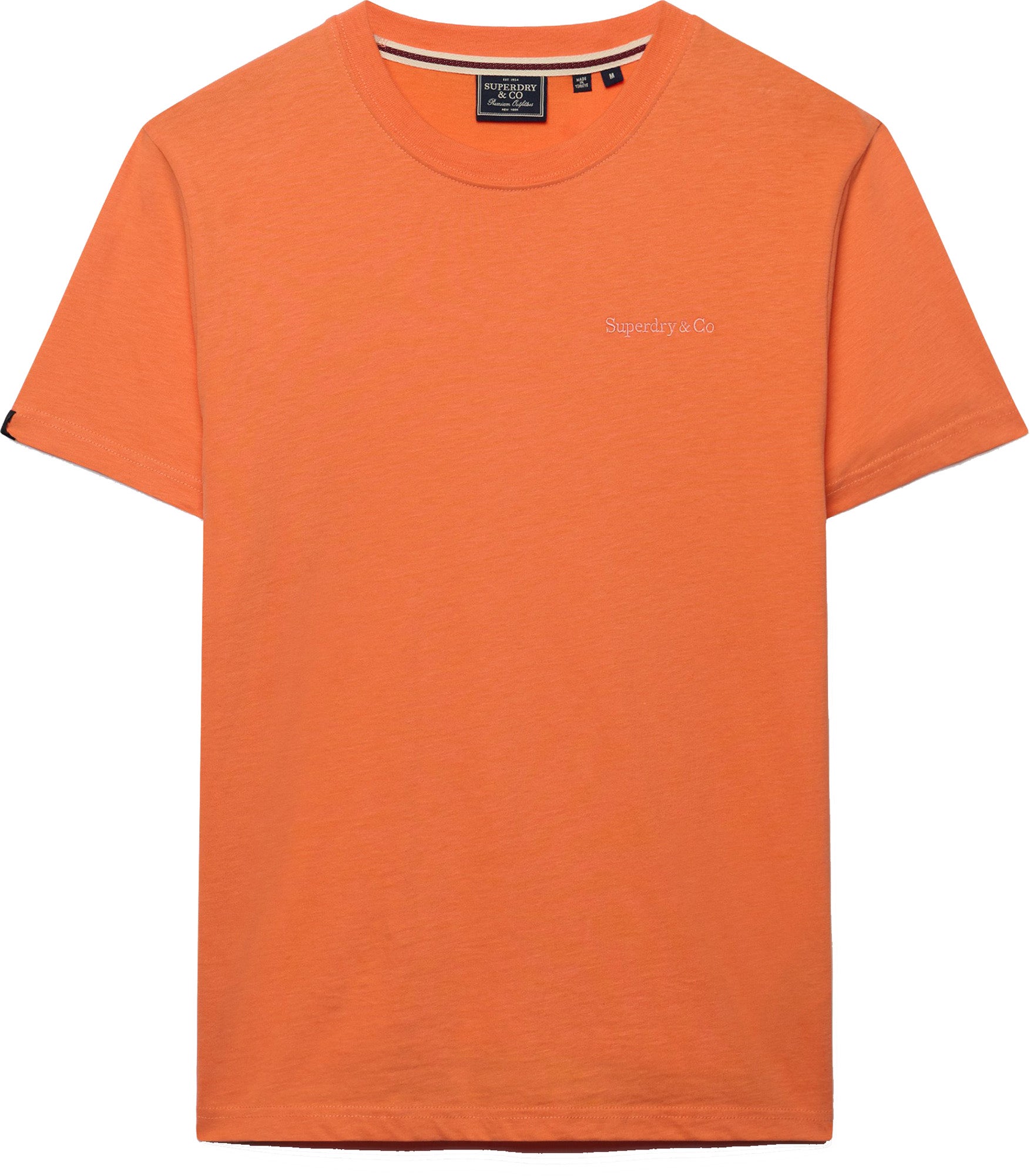 Superdry & Co Essential Company Logo Κοντομάνικη μπλούζα κοράλλι 2ΧΛ Γράφημα 1