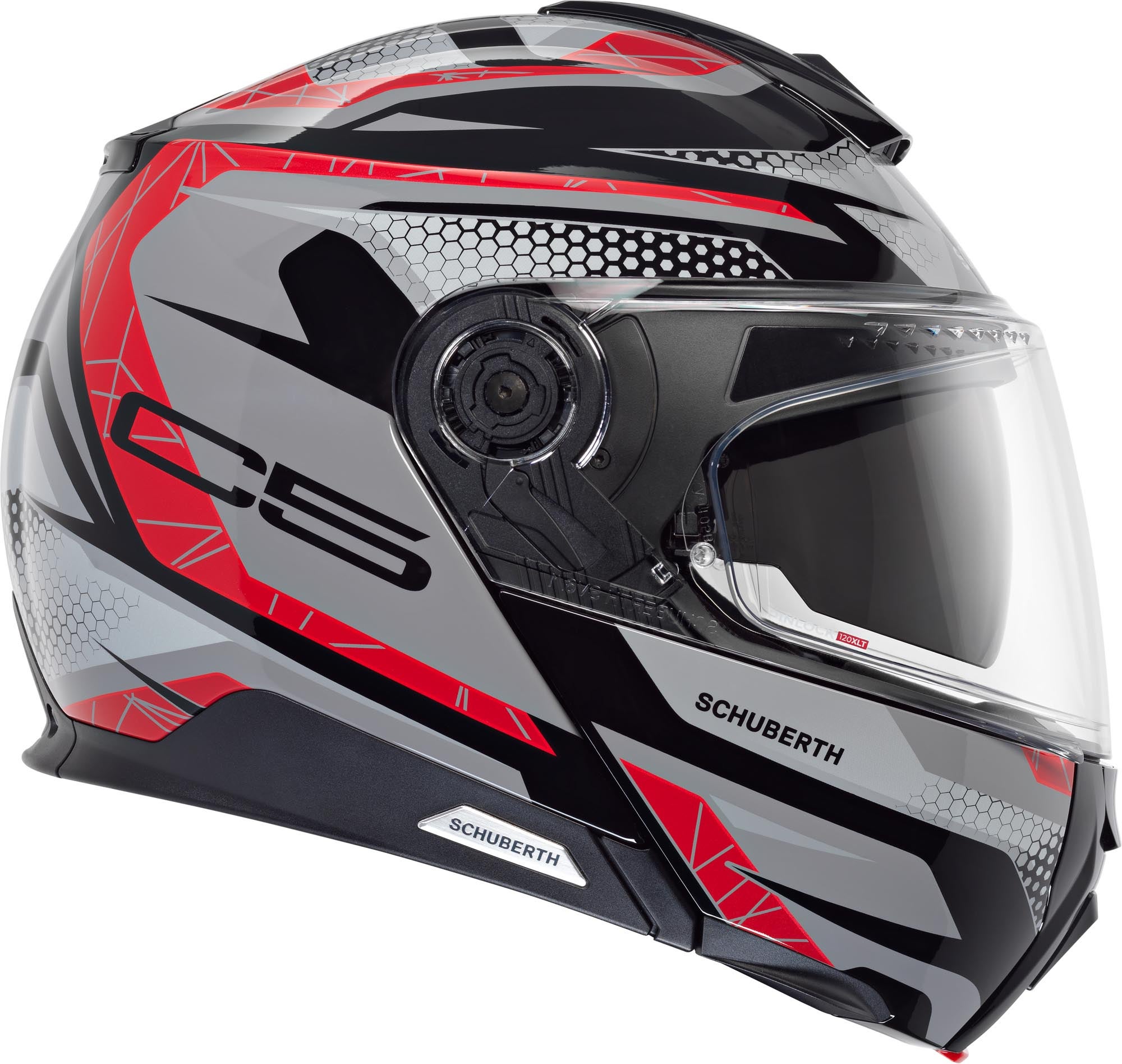 Schuberth C5 Velocity Klapphelm rot S (55) Abbildung 4