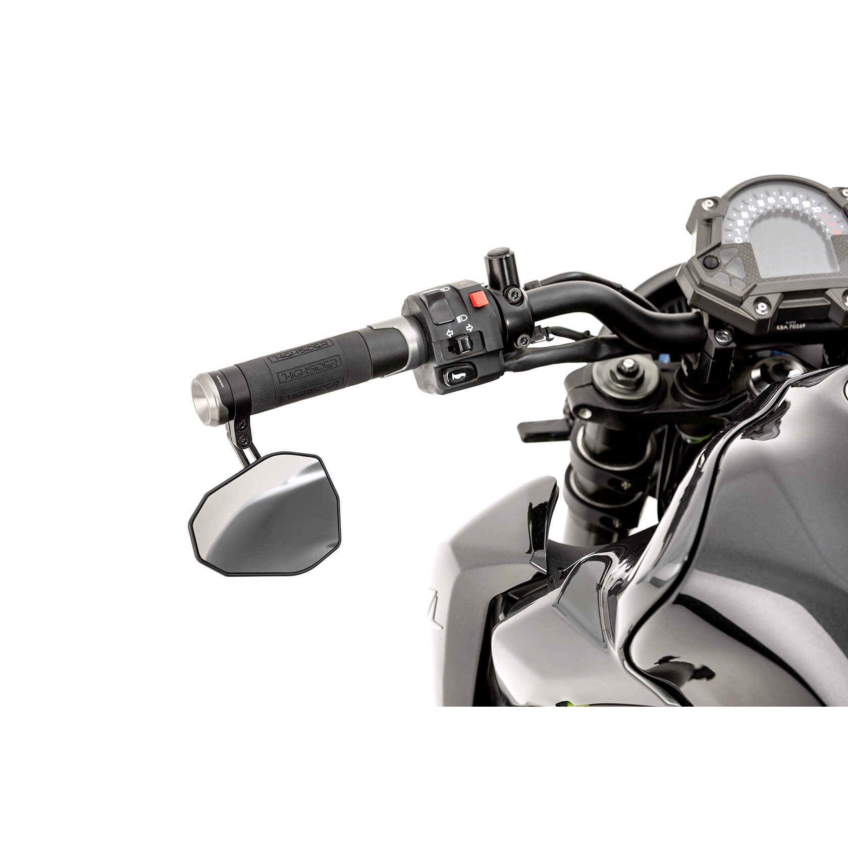 HIGHSIDER AKRON Lenkergriffgummi, 7/8 Zoll (22,2 mm), 132 mm Titan Figura 4