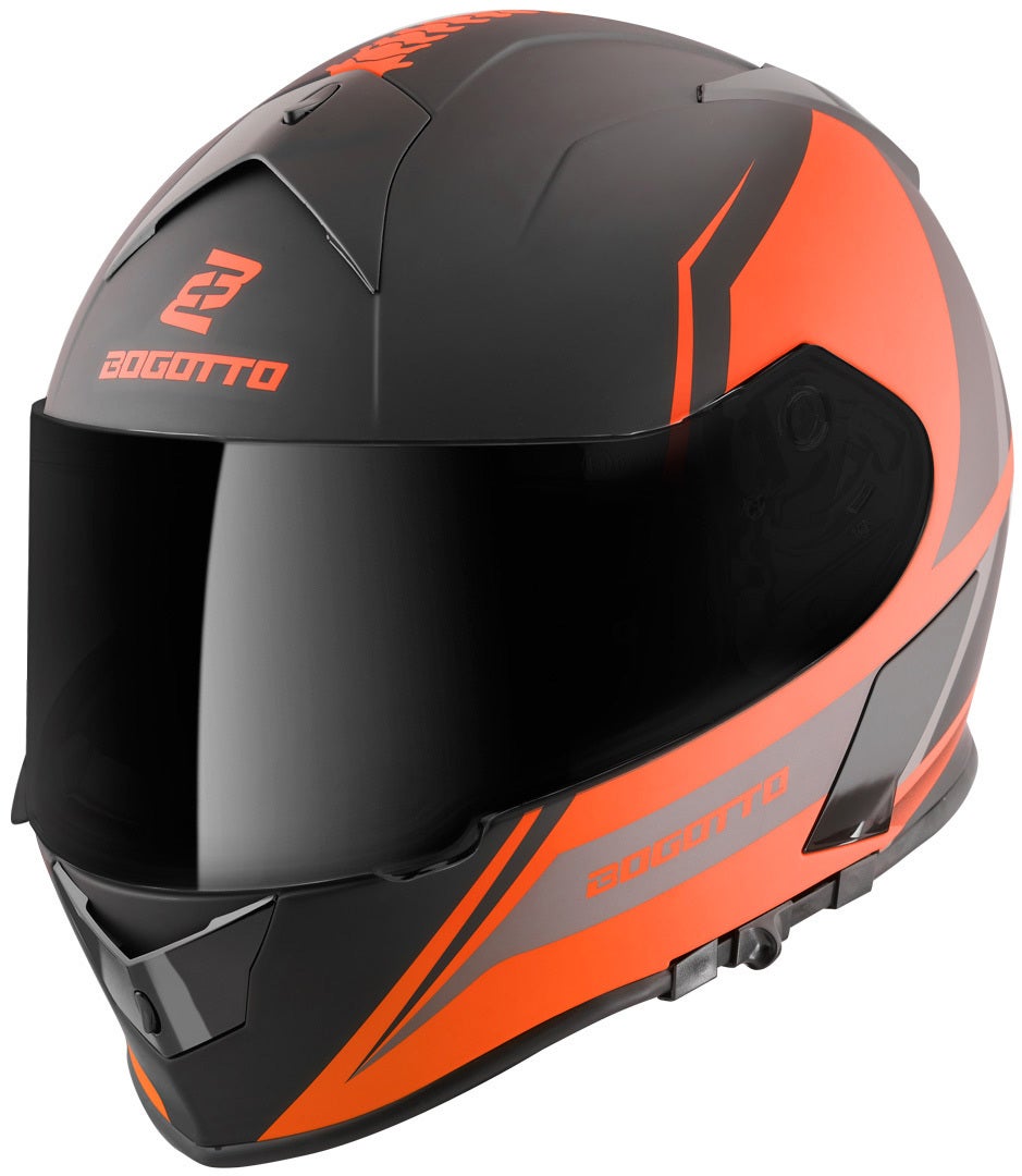 Bogotto V126 G-Evo Hjelm sort/orange L Figur 1