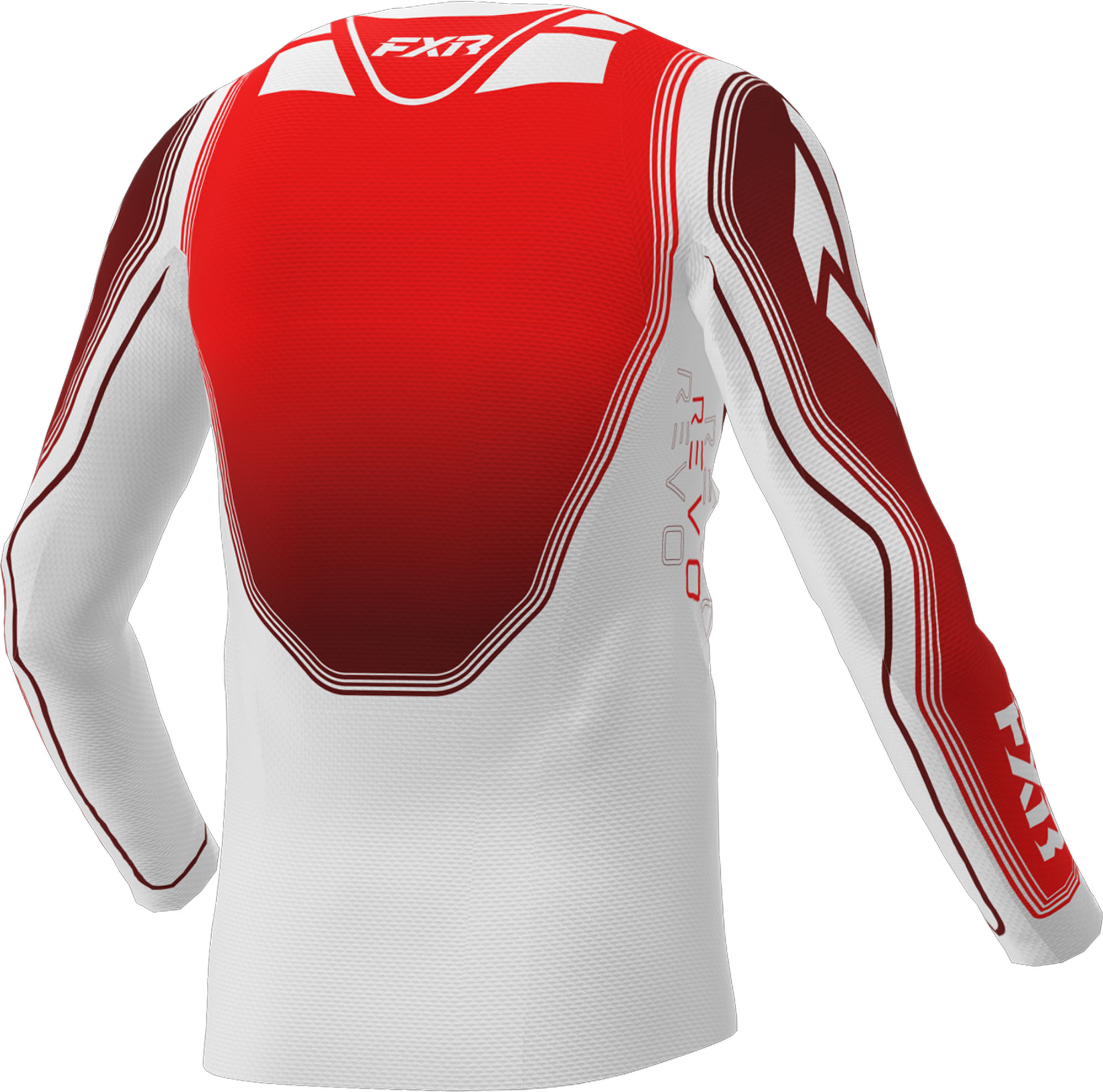 FXR Revo Velocity Motorcross trui rood/wit 2XL Figuur 2