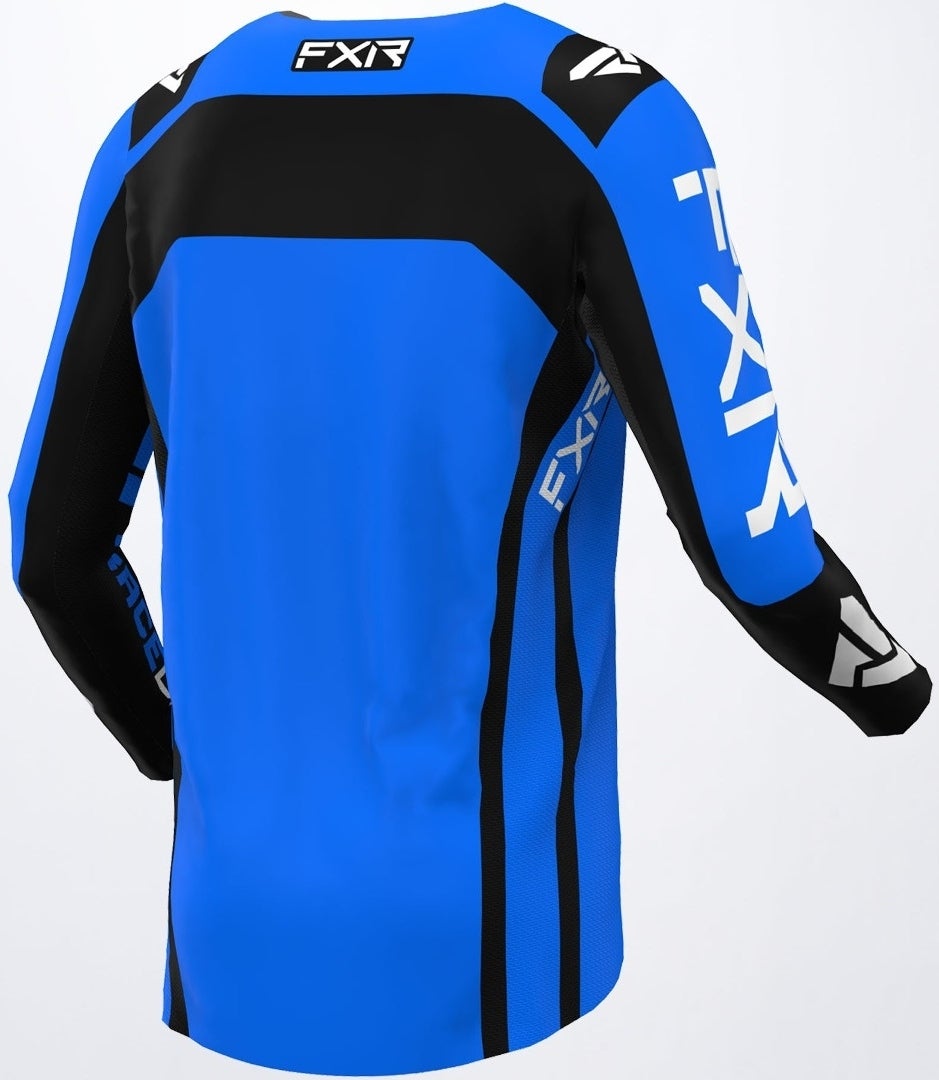 FXR Off-Road RaceDiv Motocross Jersey blå/sort XL Figur 2