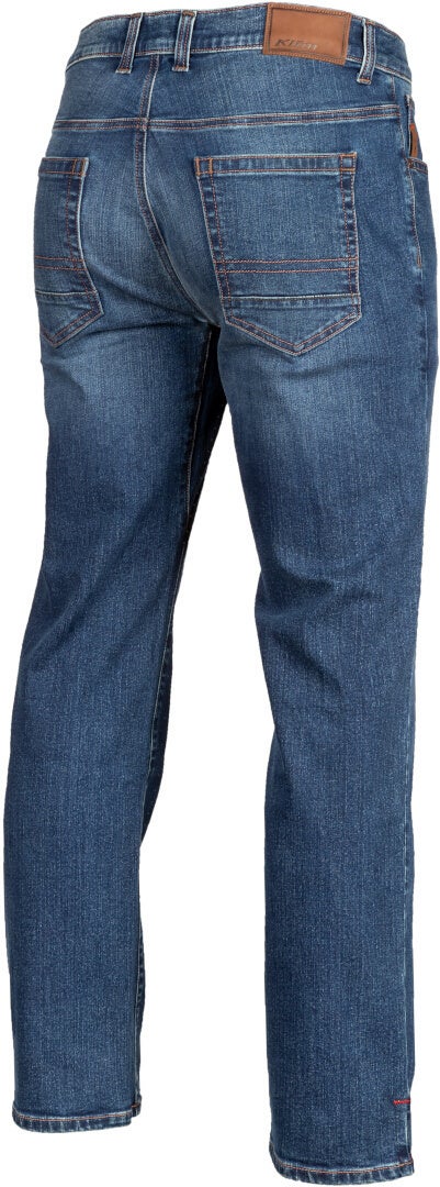 Klim Unlimited Straight Stretch Denim Motorcycle Jeans blue 33/32 Figure 8