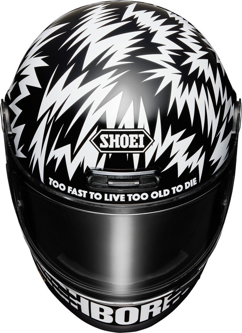 Shoei Glamster 06 Neighborhood X Death Spray Custom Casco M (57/58) Figura 3