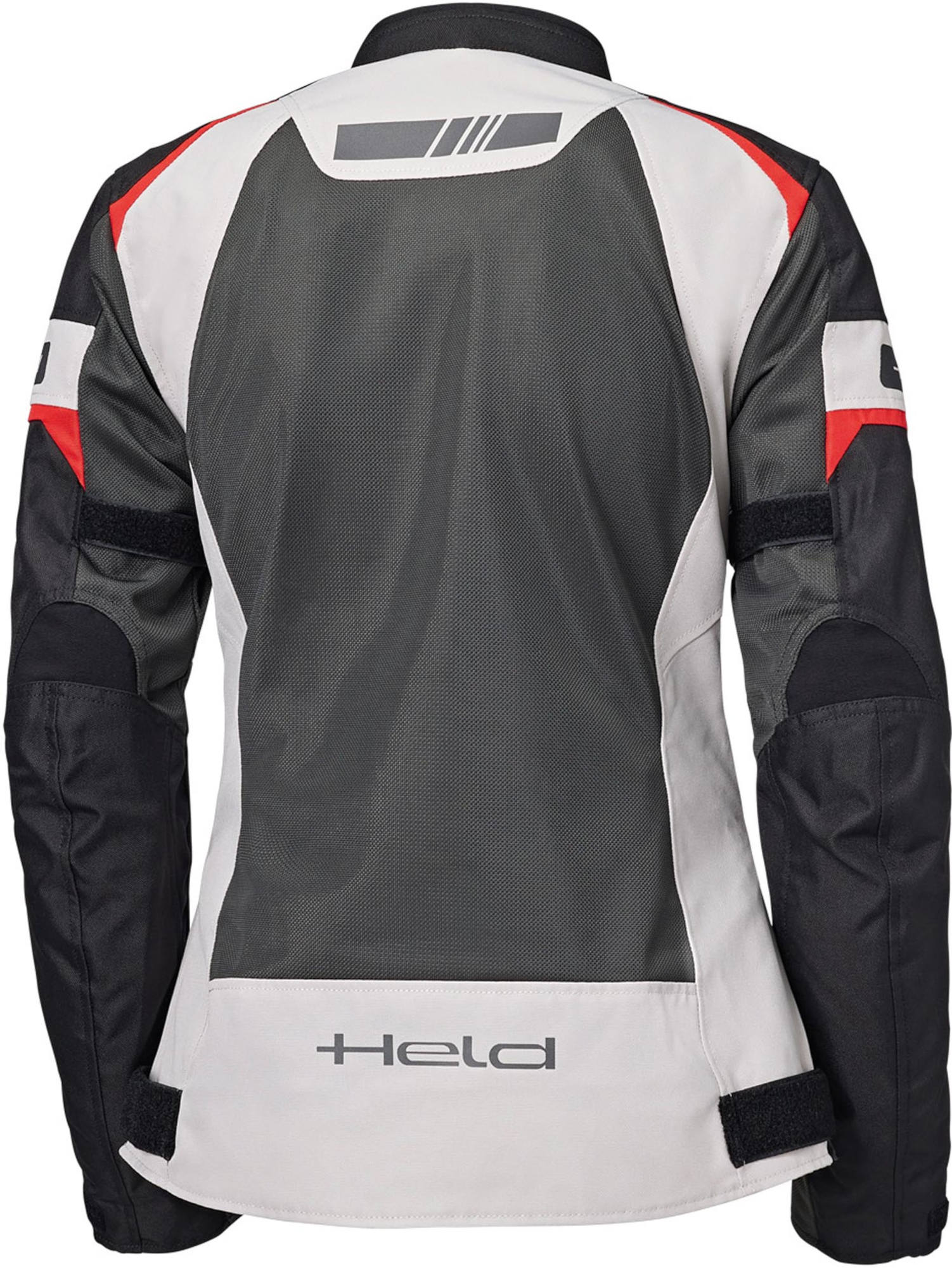 Held Tropic 4 Mesh Damen Motorrad Textiljacke grau/rot M Abbildung 2