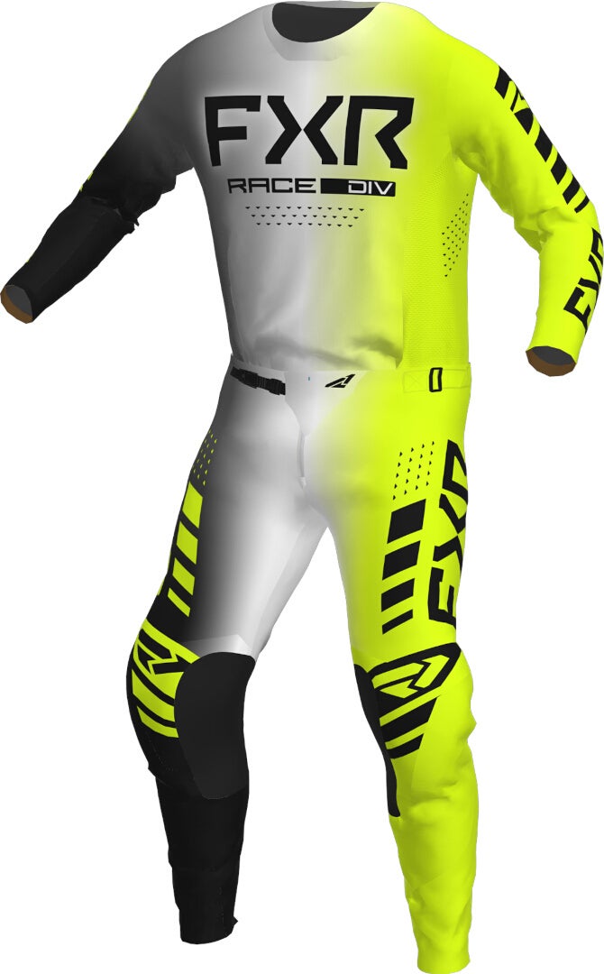 FXR Podium 2023 Motocross Hose gelb/schwarz 36 Abbildung 3