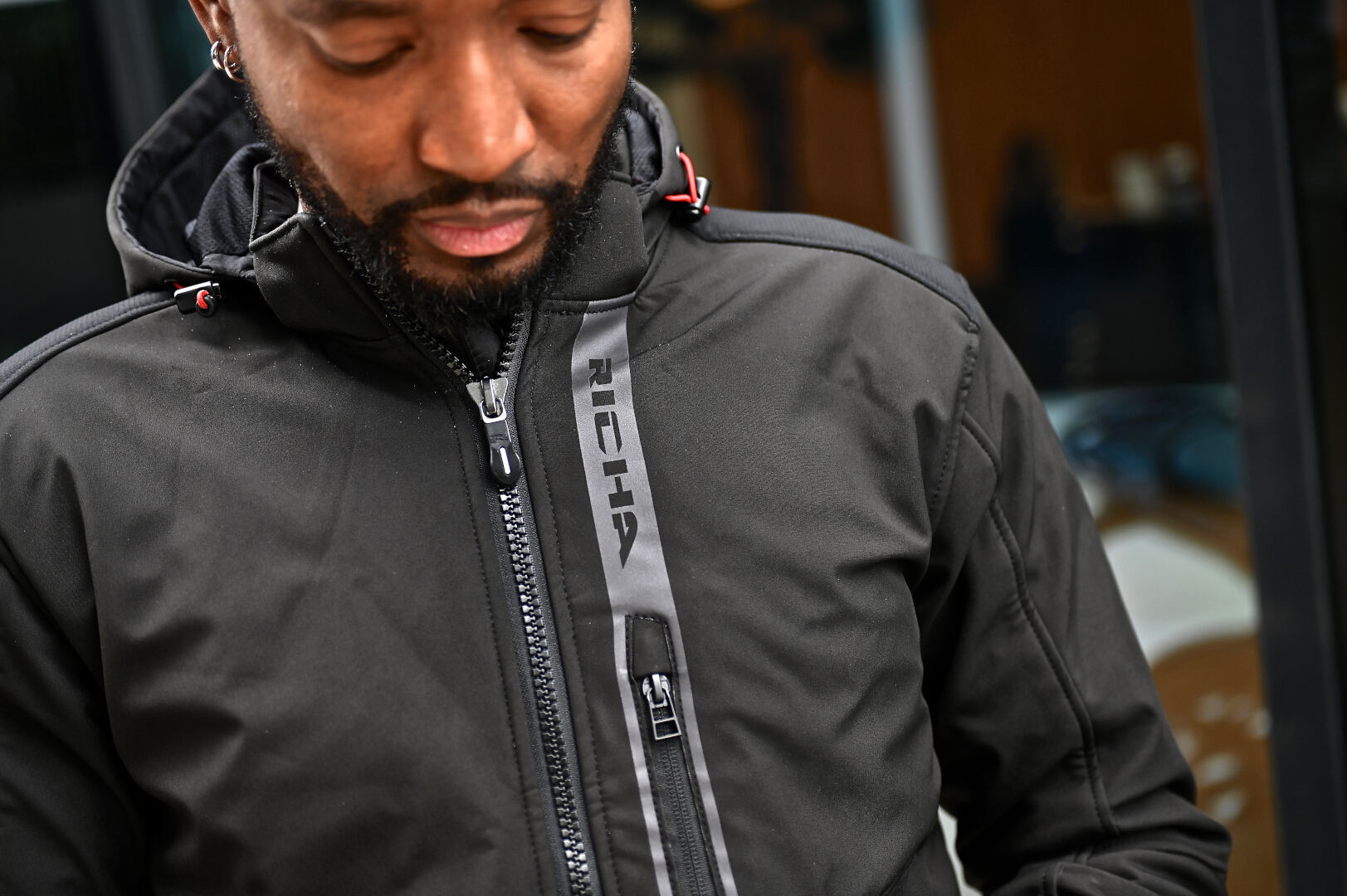 Richa Nuclear WP Chaqueta textil de moto impermeable M Figura 8