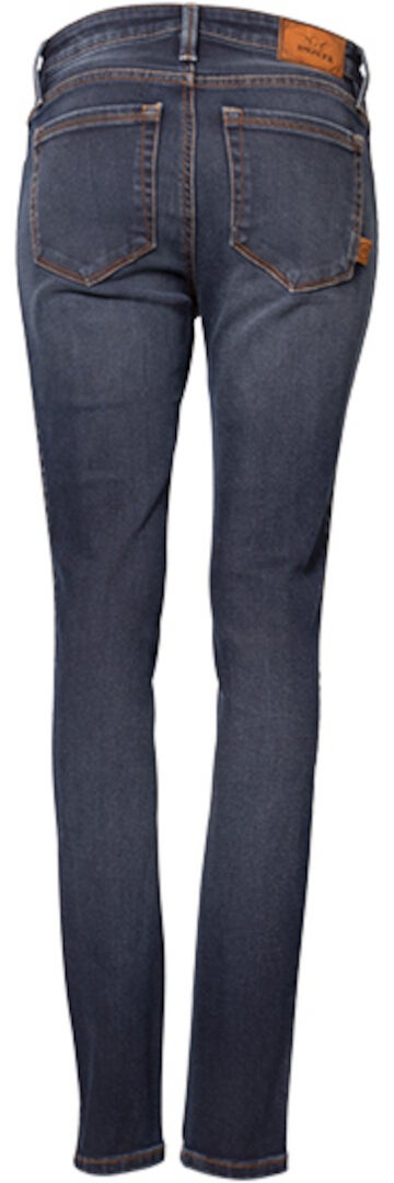 Rokker RT Mid Waist Slim Dame Motorcykel Jeans blå 32/32 Figur 5