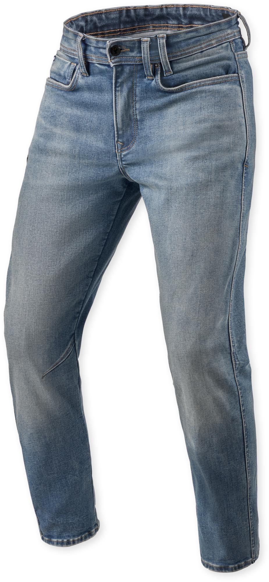 Revit Detroit 3 Tapered Motorrad Jeans hellblau 32/36 Abbildung 1