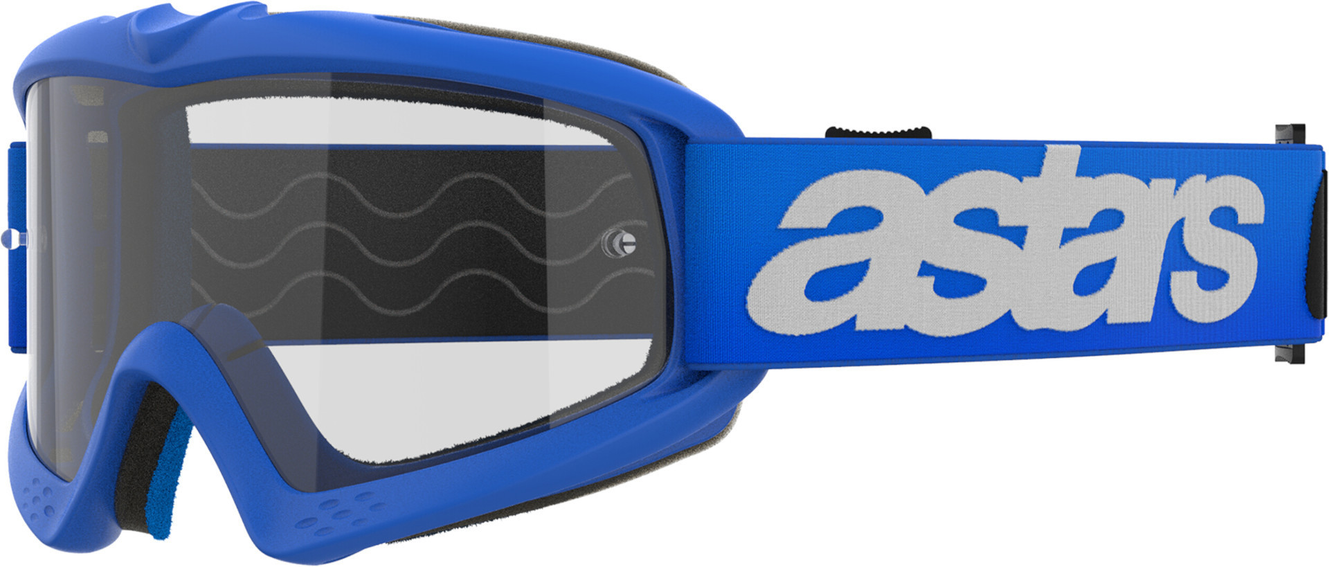 Albastru/Alb