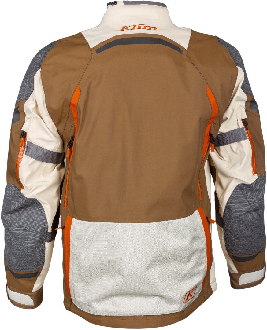 Klim Badlands Pro 2023 Motorcycle Textile Jacket brown/beige Long L Figure 4