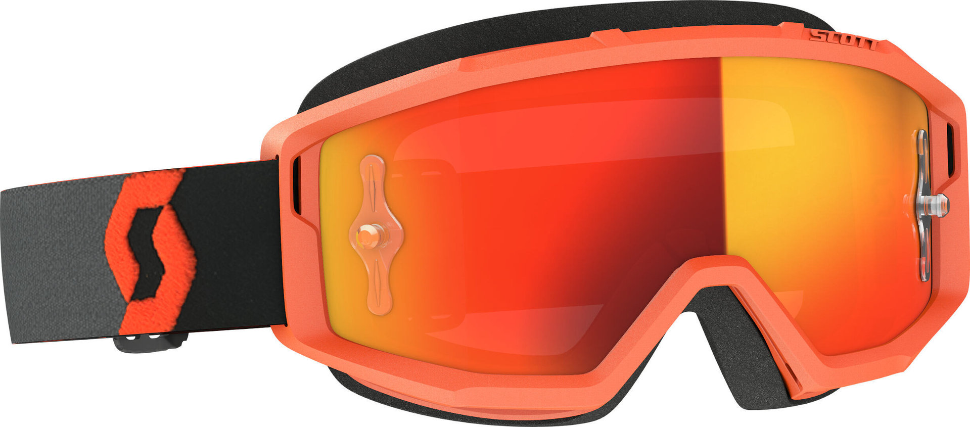 Scott Primal Ochelari de motocross portocalii/negri Figura 1