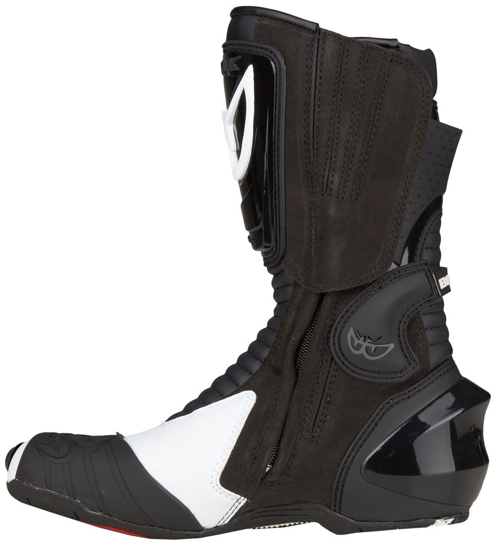 Berik Race-X Racing Motorcycle Boots black/white 39 Figure 3