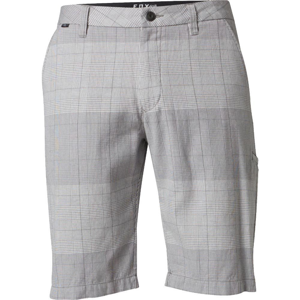 FOX Essex Plaid Shorts grå 36 Figur 1