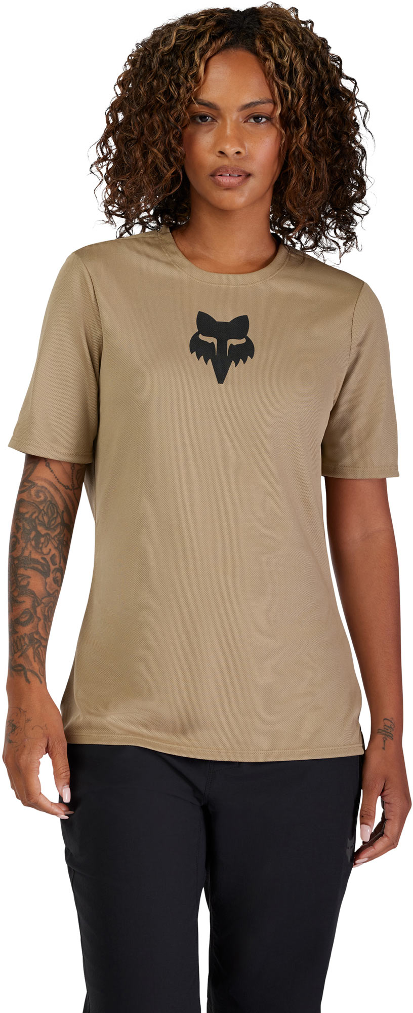FOX Ranger Fox Head Camisa de bicicleta feminina Areia L Figura 3