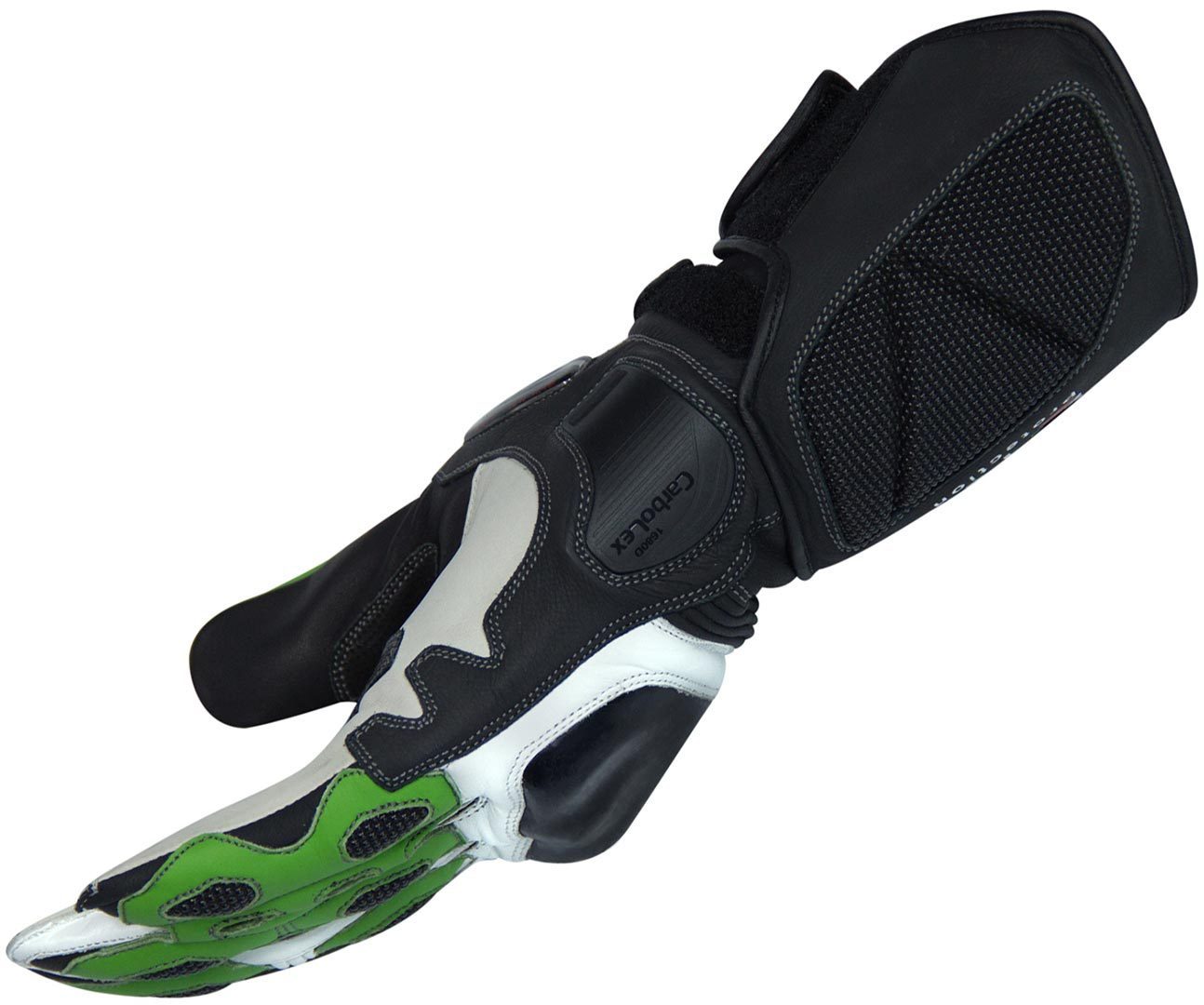 Orina Force Mănuși de motocicletă Negru/Alb/Verde S Figura 2