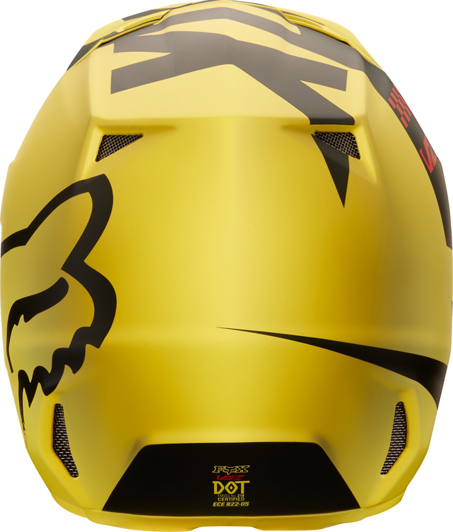 FOX V2 Master Capacete MX amarelo/preto L (59/60) Figura 4