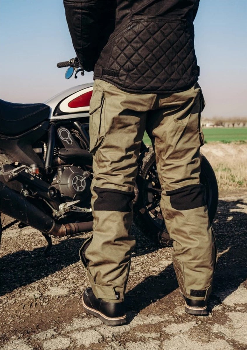 HolyFreedom Explorer Pantalon textile moto Vert militaire XL Figure 4