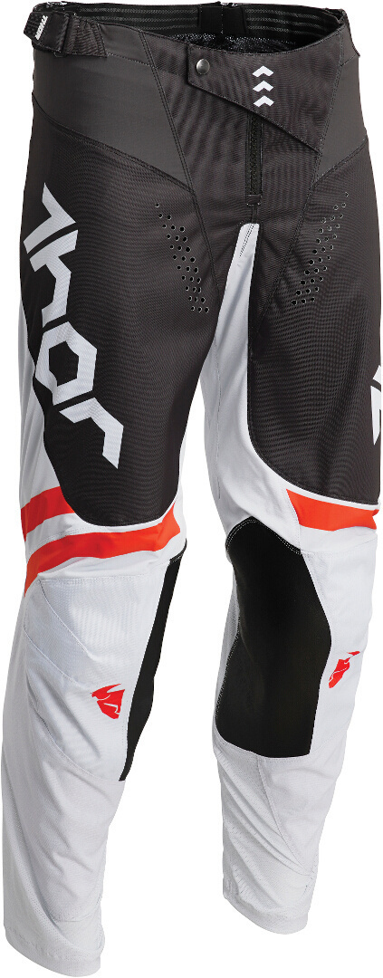 Thor Pulse Cube Pantalon de motocross Gris clair/Noir 32 Figure 1