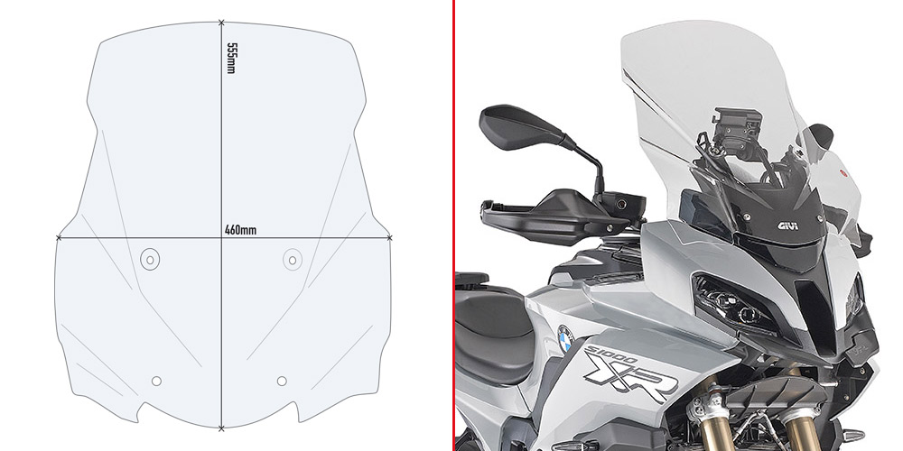GIVI Vindruta Figur 1