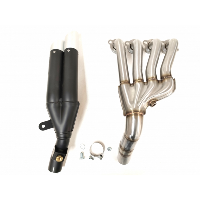 IXIL Hyperlow Full Avgassystem Rostfritt Stål Svart / Aluminium Polerad - Honda CB650R - XH6342XB Figur 5