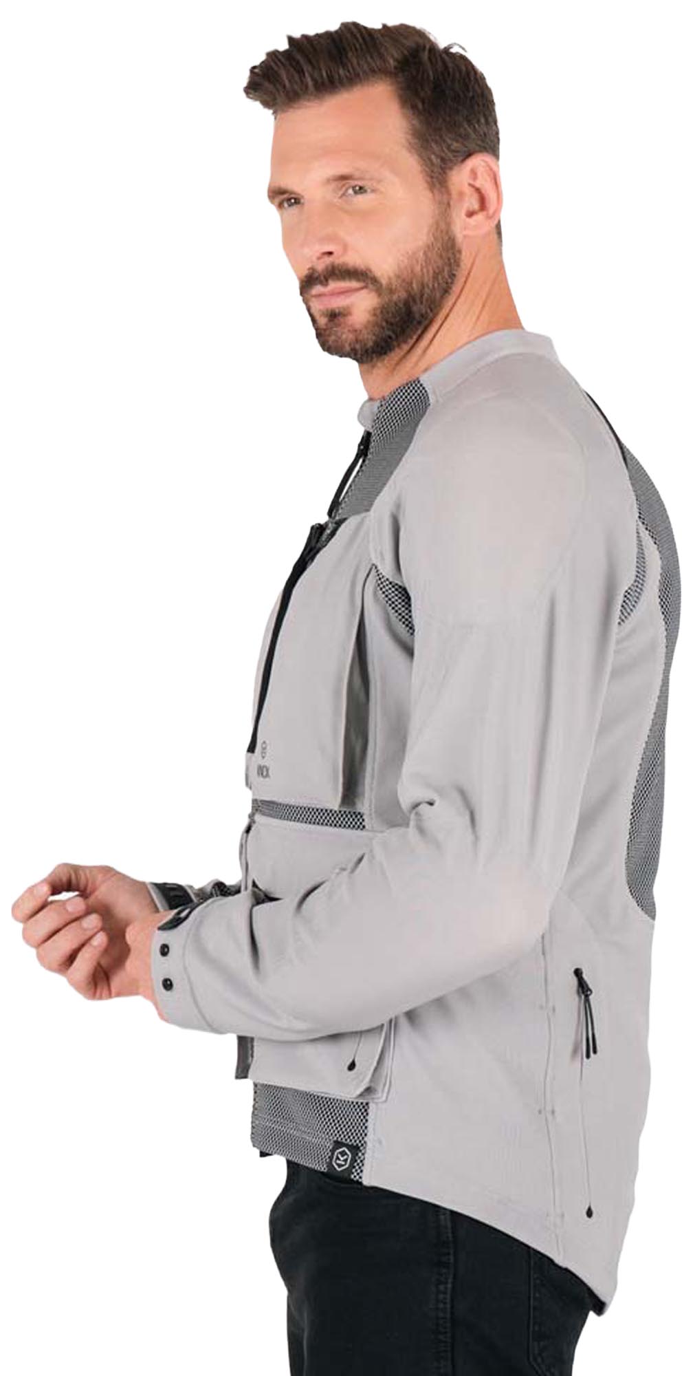 Knox Tor Veste protectrice de moto gris XL Figure 2