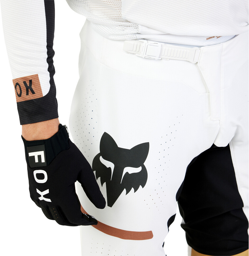 FOX Flexair Optical Motocross bukser hvid/sort 34 Figur 4