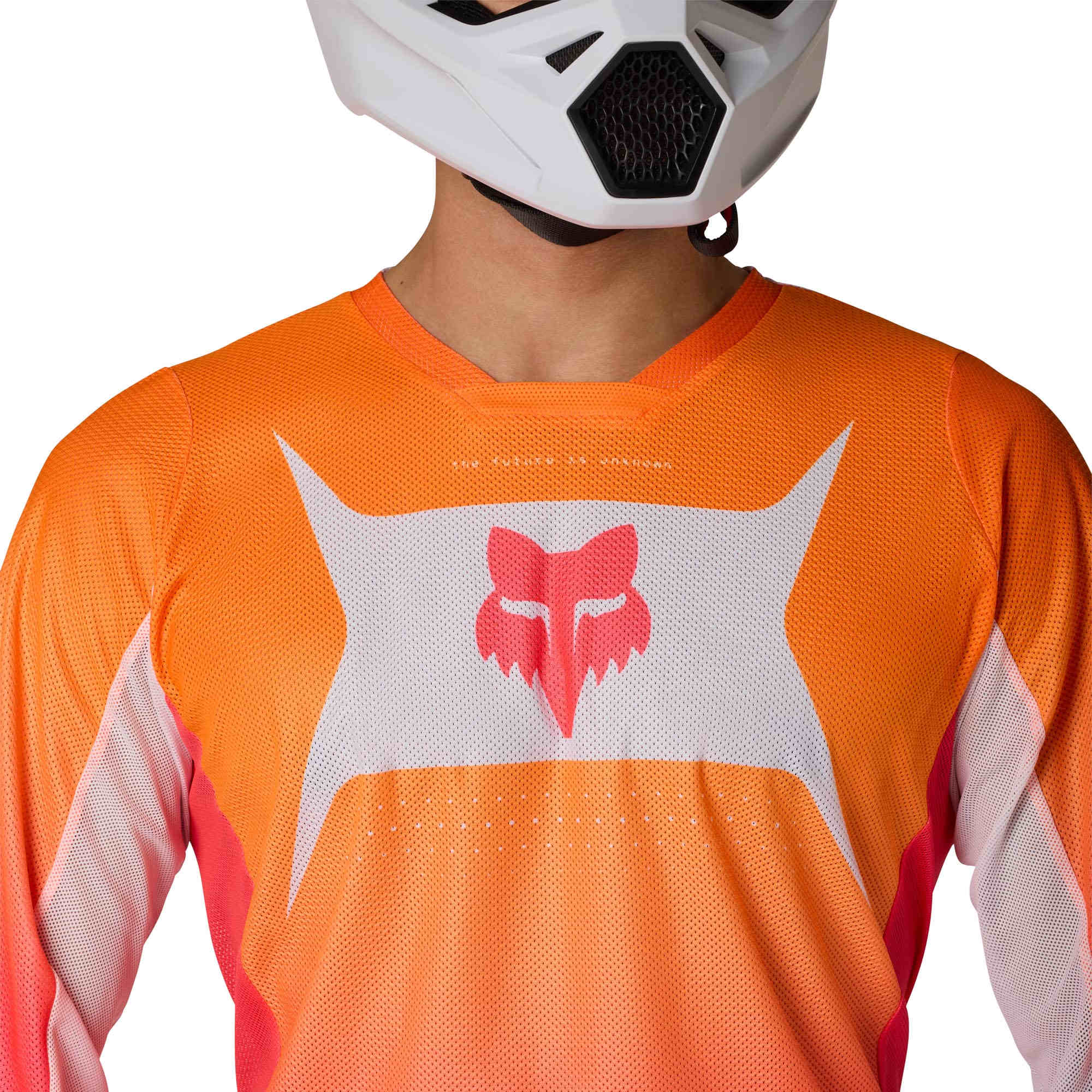 FOX 180 Air Taper Maillot de motocross Rosa neón 2XL Figura 5