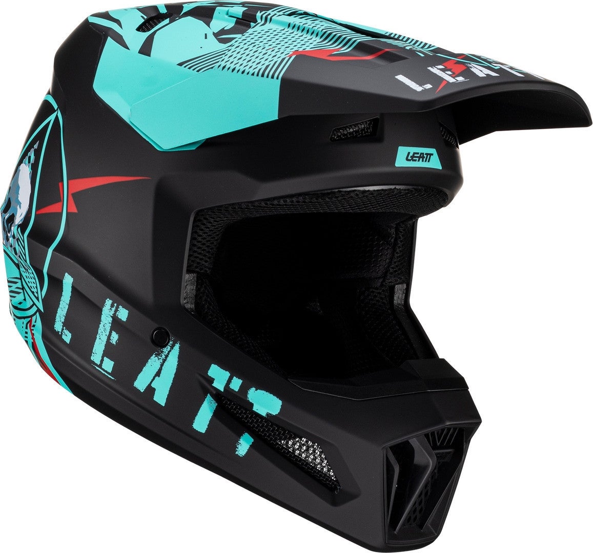 Leatt 2.5 Motocross hjelm sort mat/blå M (57/58) Figur 5