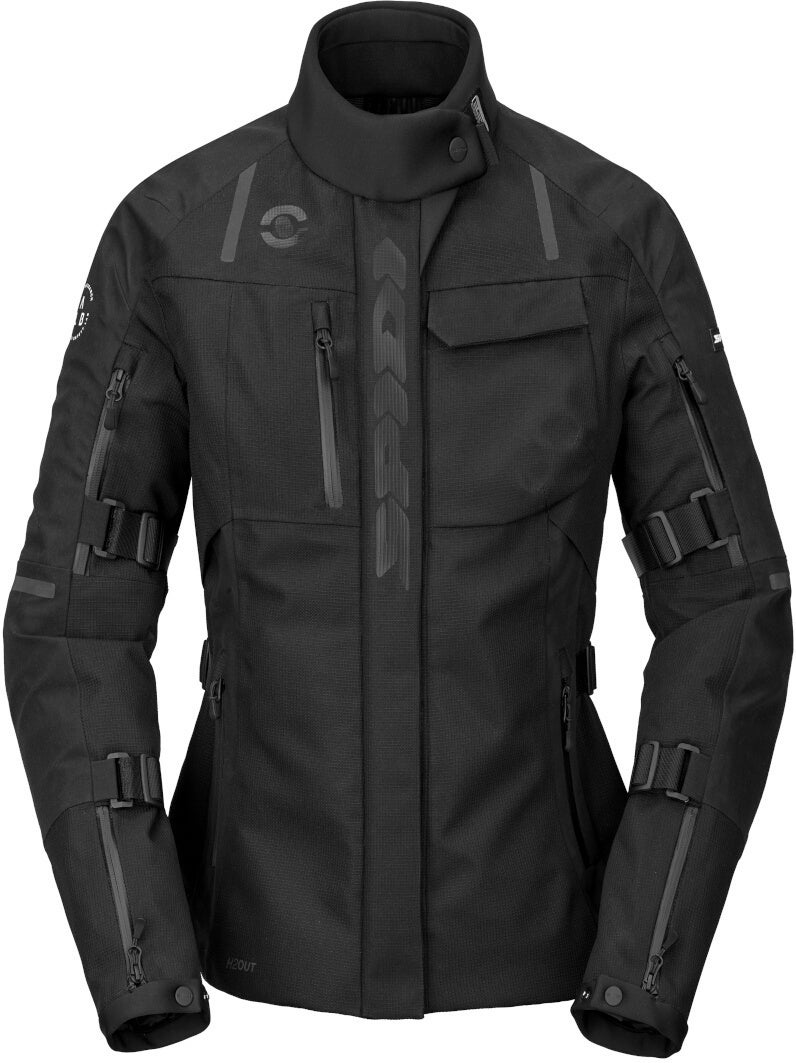 Spidi Tour Evo 2 H2Out waterproof Ladies Motorcycle Textile Jacket black M Figure 1