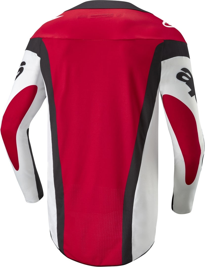 Alpinestars Techstar Ocuri Motokrosový dres bílá/černá/červená L Obrázek 2