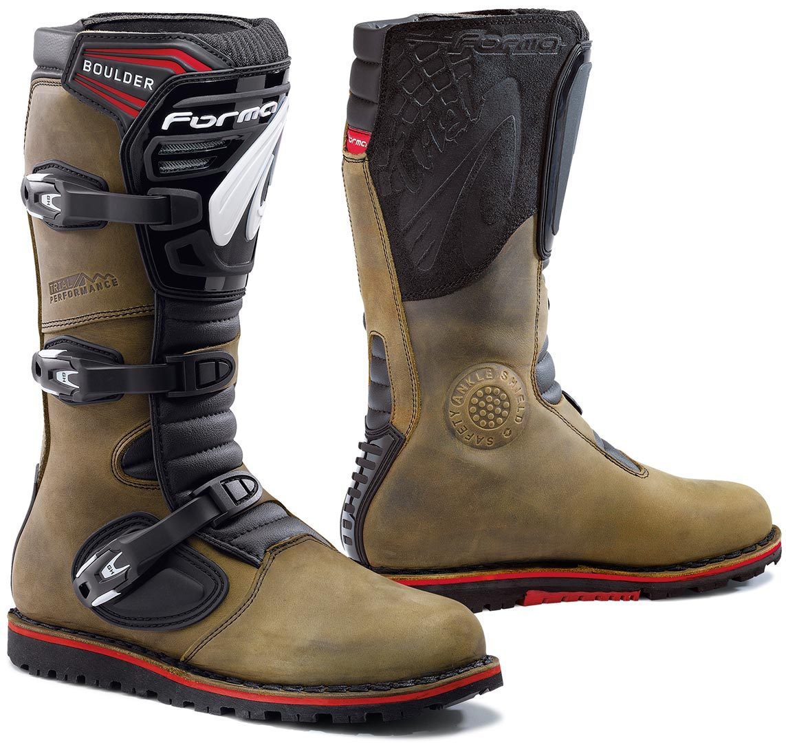 Forma Boulder Trial Stivali marrone 44 Figura 1