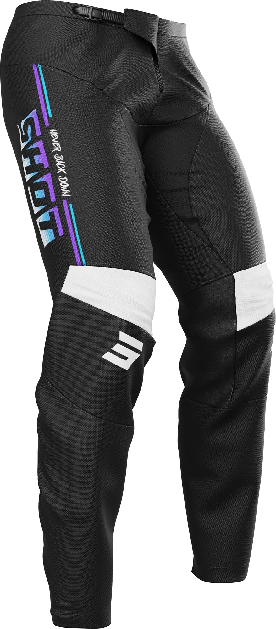Shot Devo Block Pantaloni da motocross viola 38 Figura 1