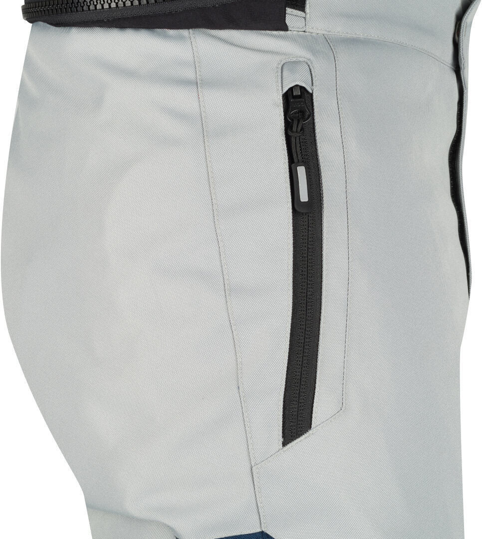 Bering Siberia waterproof Motorcycle Textile Pants grey/blue XL Figure 4