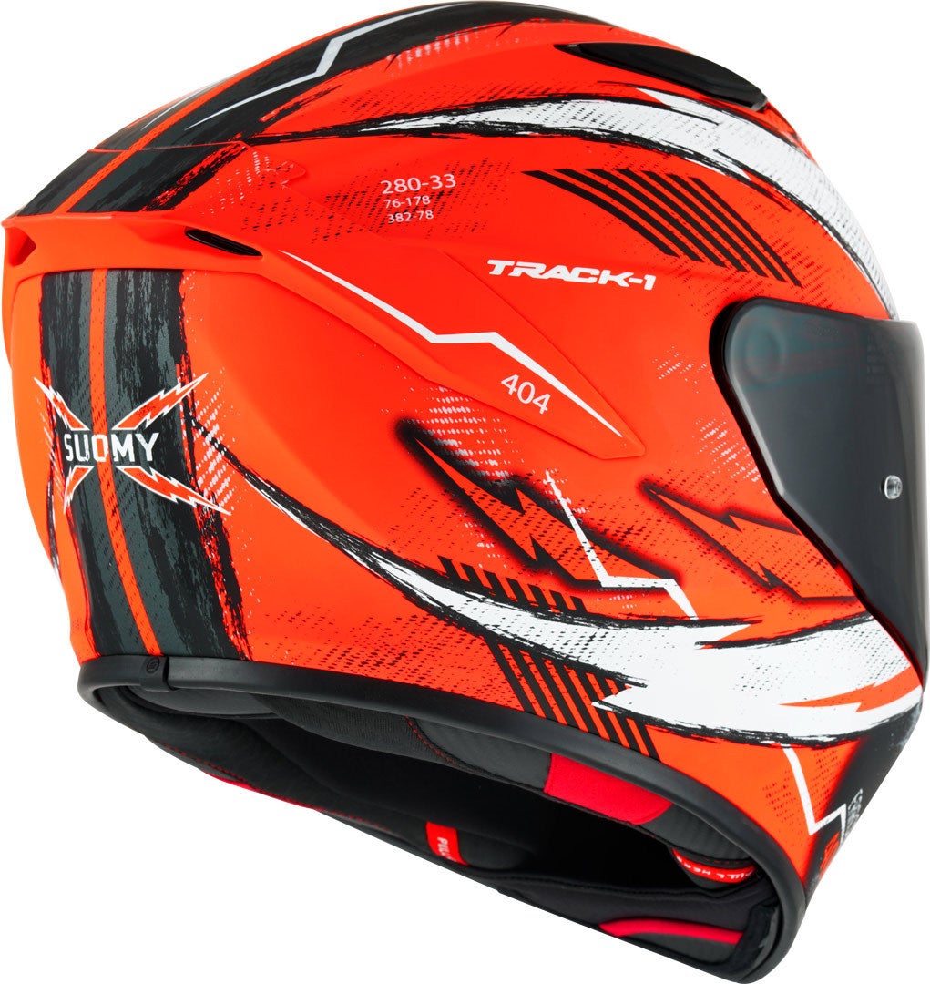 Suomy Track-1 404 Casque Orange/Noir M (57/58) Figure 2