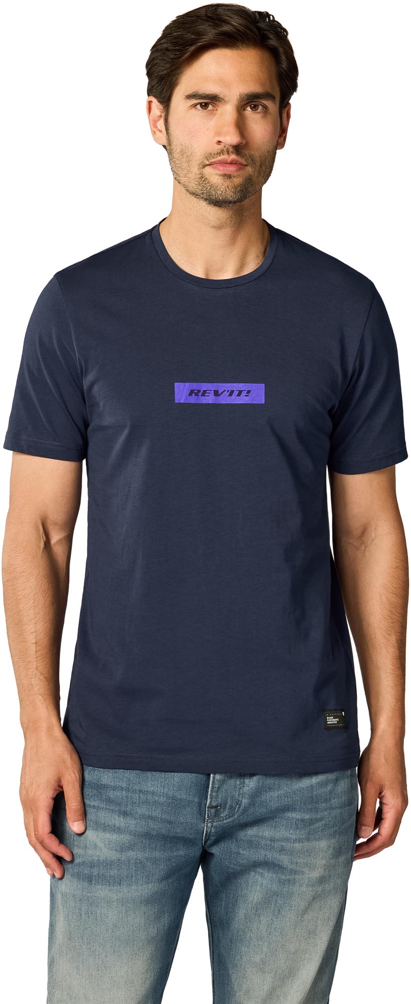 Revit Enzo T-shirt mørkeblå M Figur 3