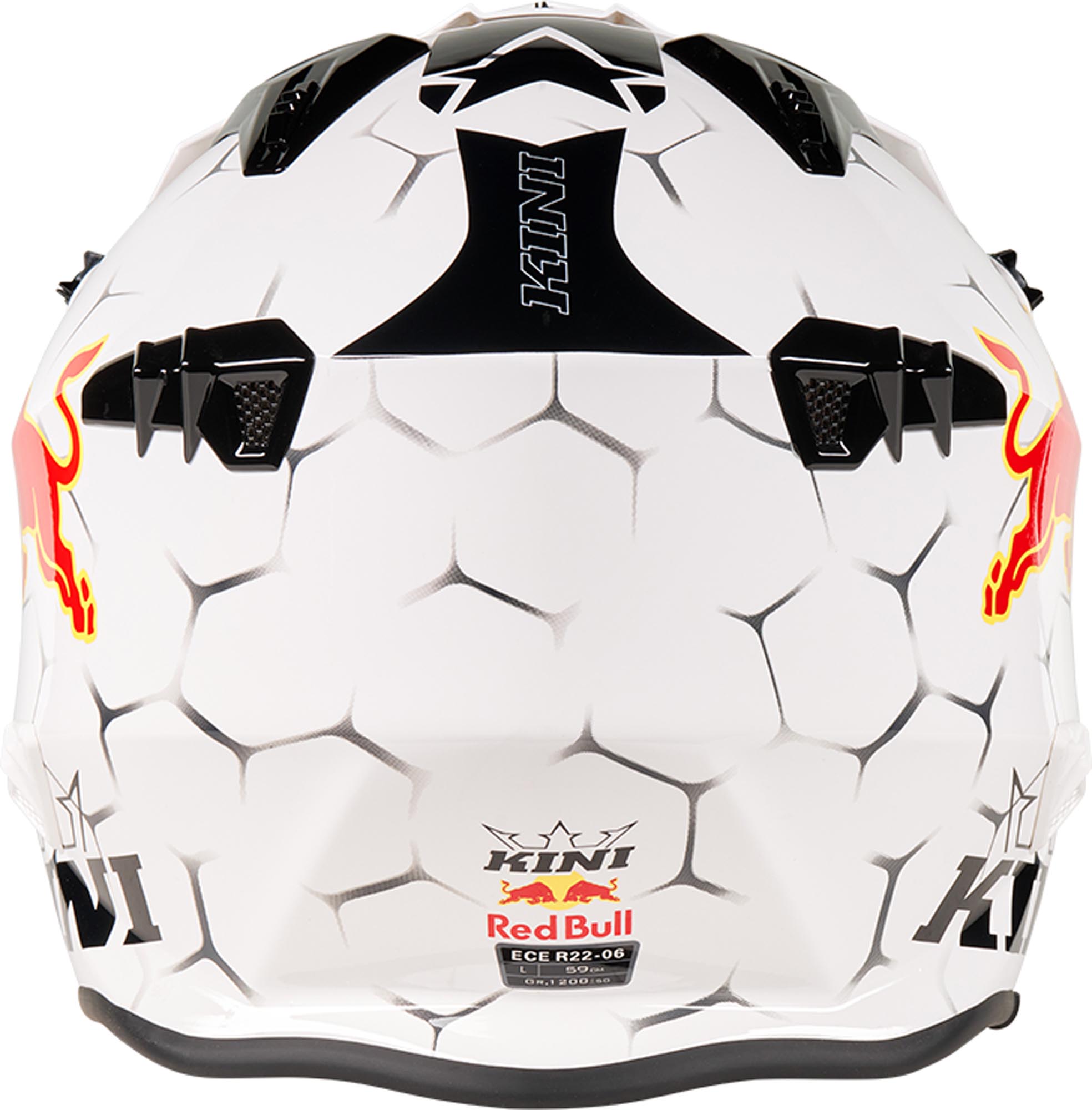 Kini Red Bull XDR 1.0 Casque d’essai Blanc XS Figure 5