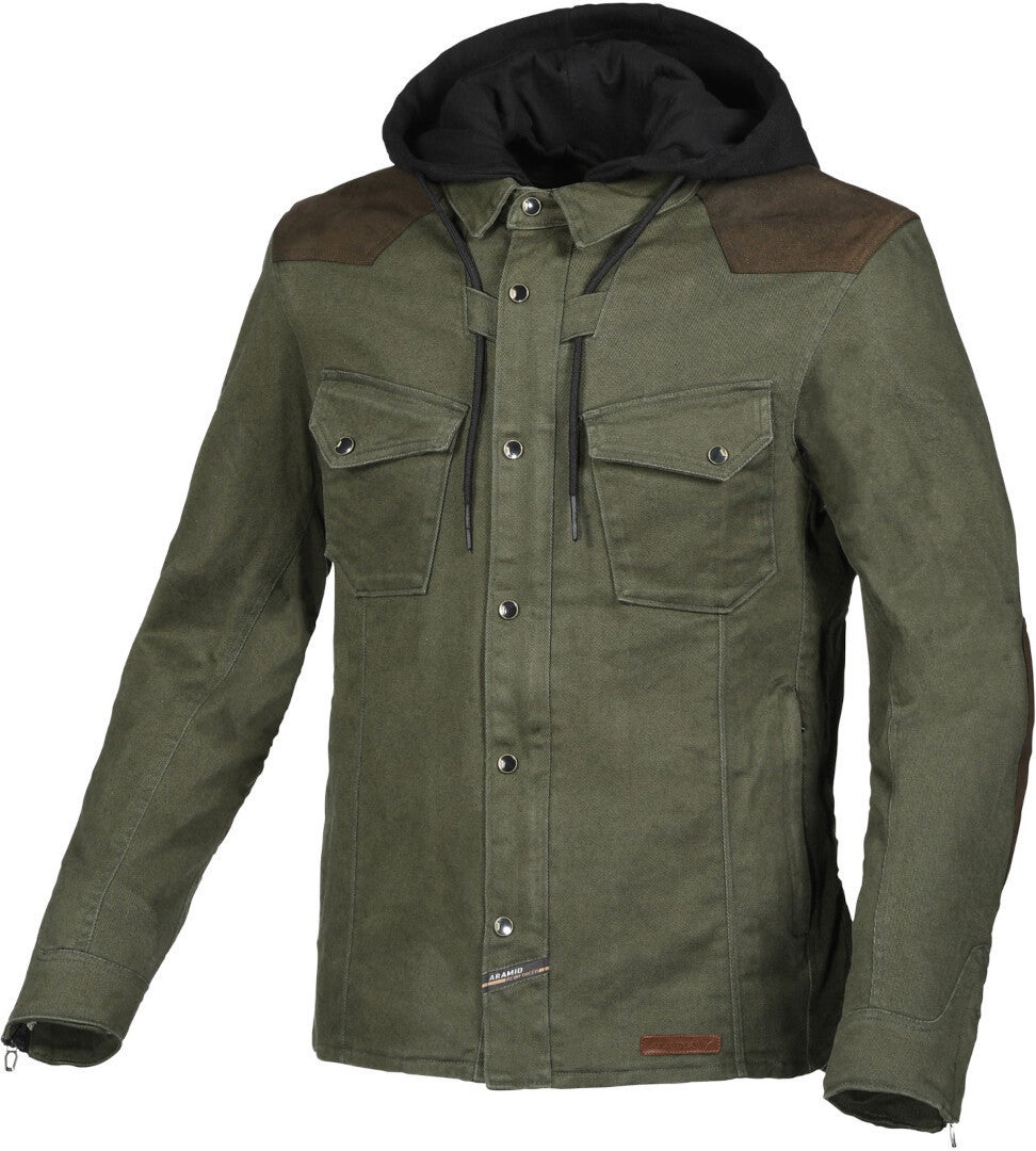 Macna Inland Motorcycle Textile Jacket green 3XL Figure 1
