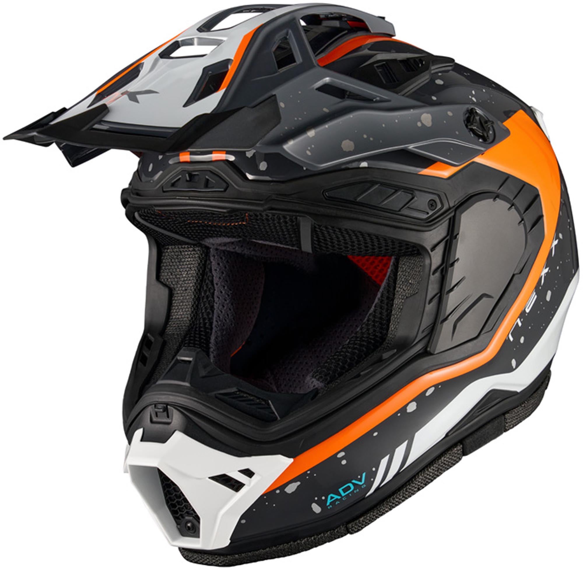 Nexx X.Rally Yuma Enduro Helm grau/orange XXS (51/52) Abbildung 2