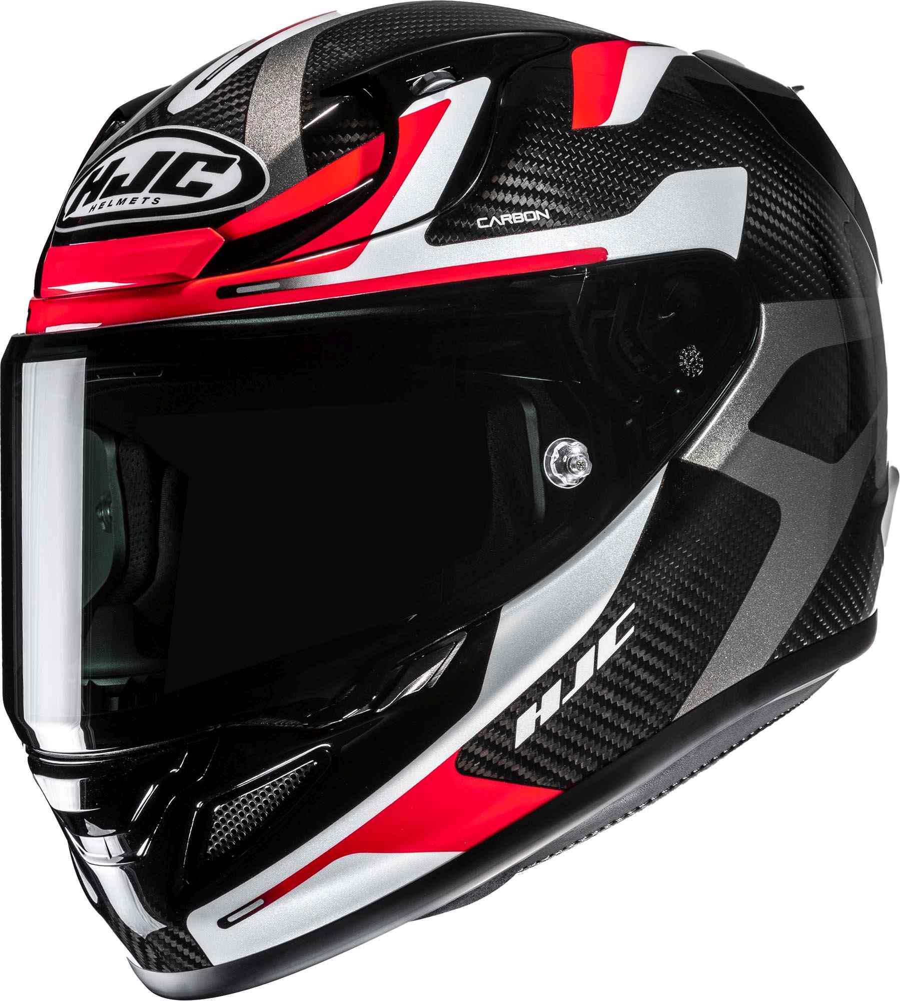 HJC RPHA 12 Carbon Xentra Helm schwarz/weiß/rot M (57/58) Abbildung 1