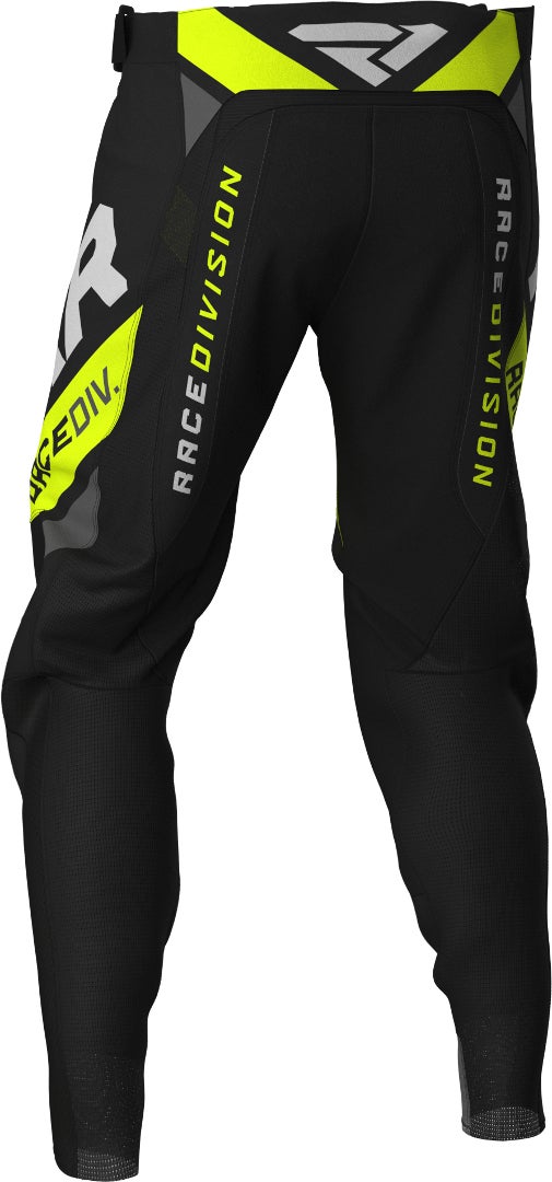 FXR Pro-Stretch Calças de Motocross da juventude preto/amarelo 26 Figura 2