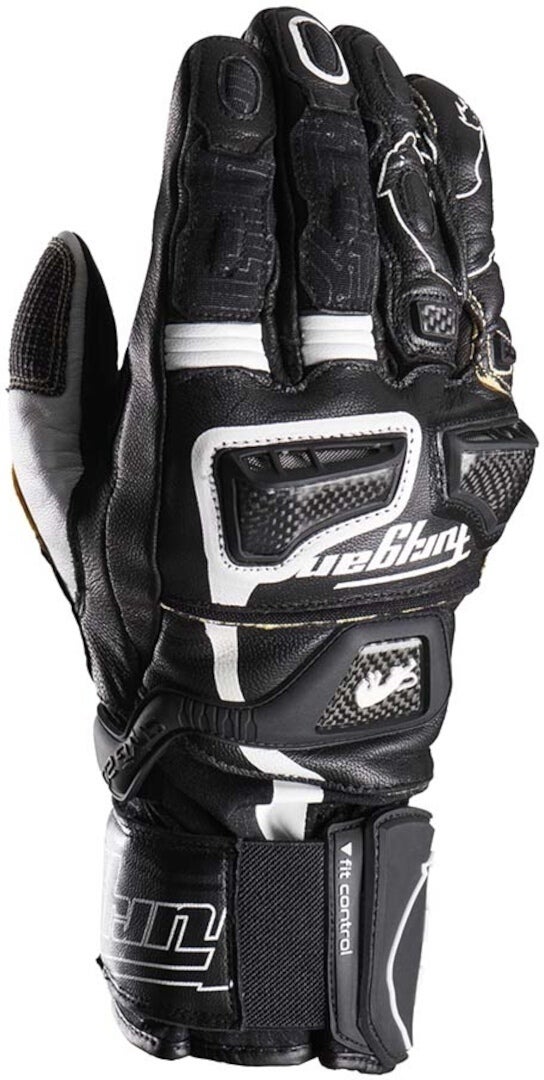 Furygan Styg20 Built With Kevlar® Motorcycle Gloves black/white L Figure 1
