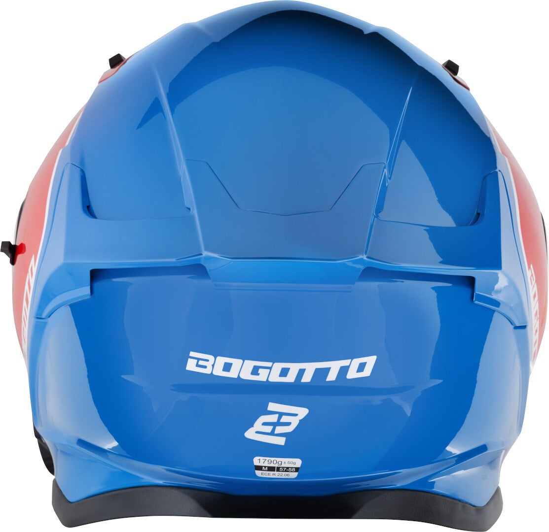 Side view of Bogotto H153 BT SPN Bluetooth Helmet