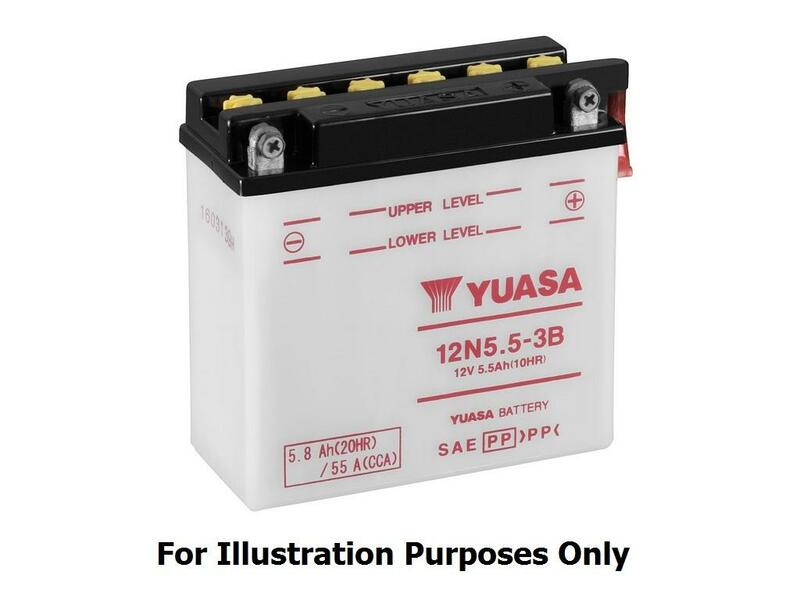 YUASA 12N24-3A Baterie fără pachet acid Figura 2