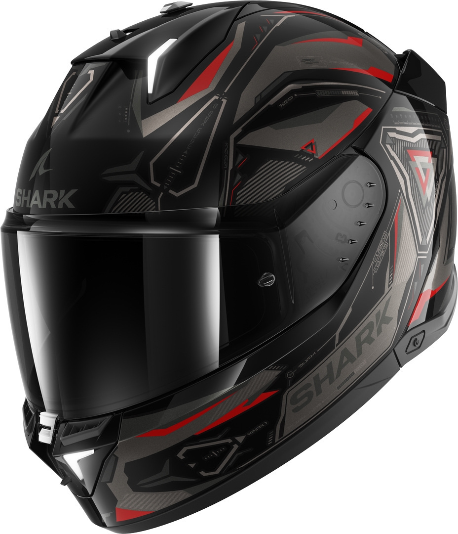 Shark Skwal i3 Linik Helmet black/grey/red S (55/56) Figure 4