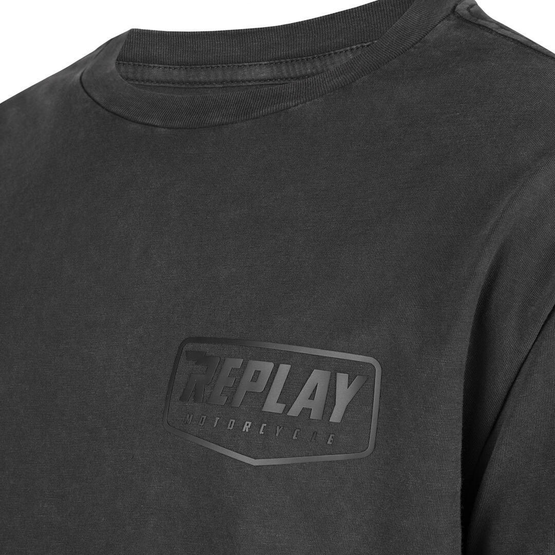 Replay Classic Camiseta preto 3XL Figura 4