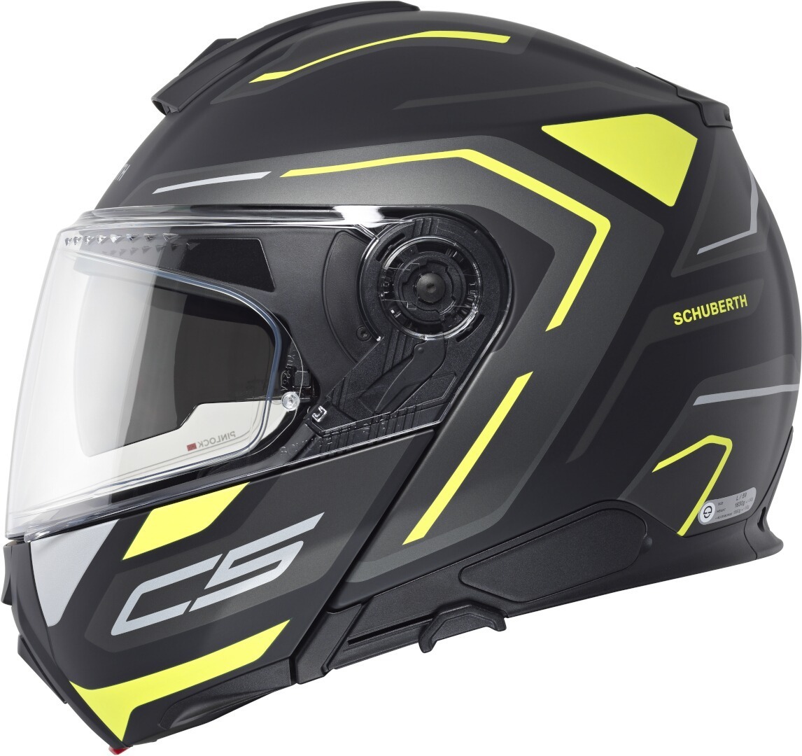 Schuberth C5 Omega Helm schwarz matt/neon S (55) Abbildung 5