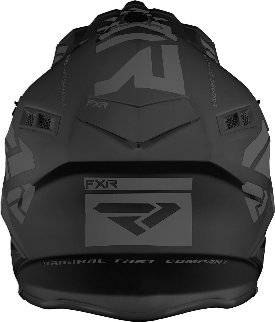 FXR Helium Prime 2023 Motocross Helm schwarz M (57/58) Abbildung 3