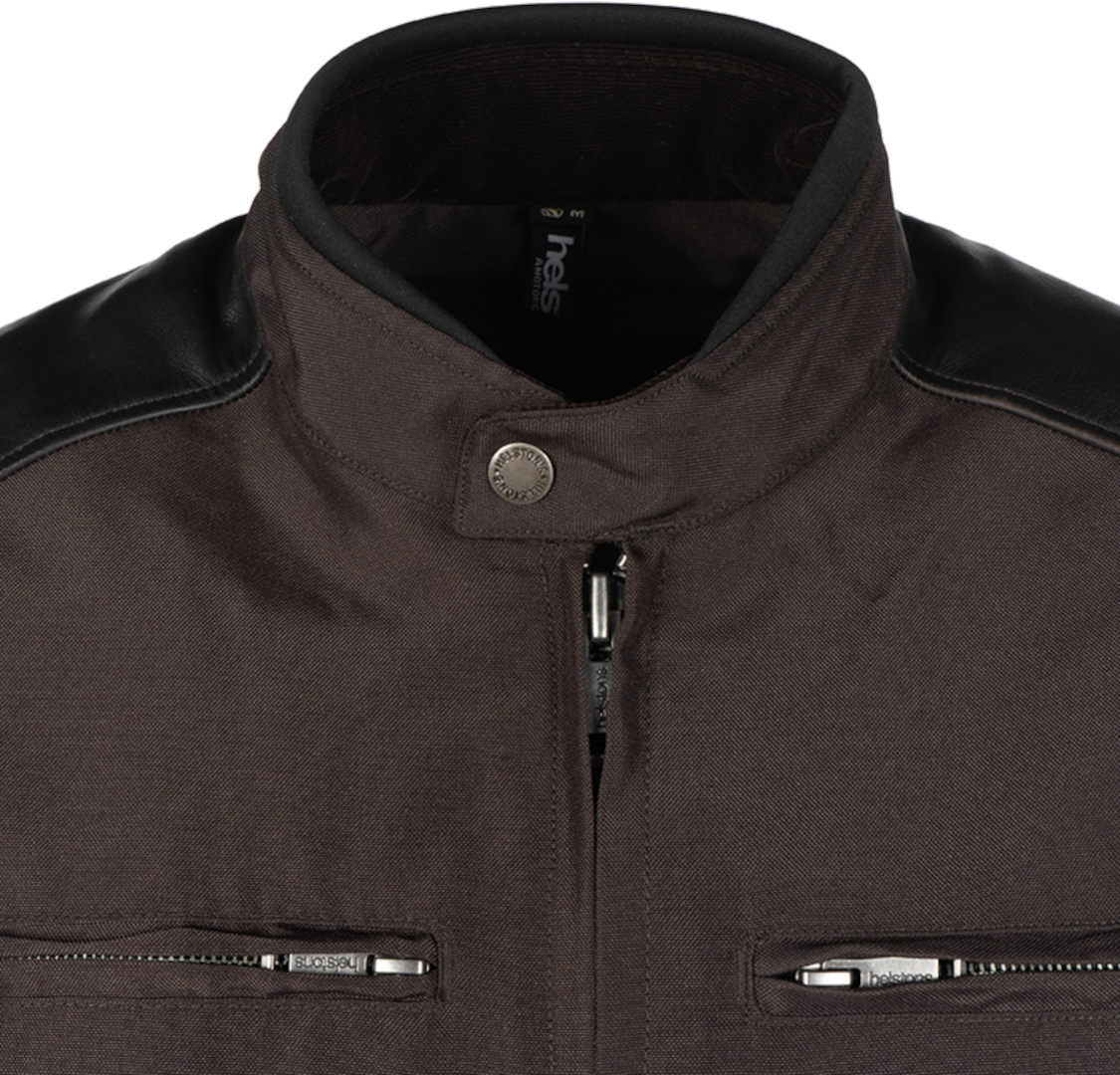 Helstons Ace Motorcycle Textile Jacket dark brown 3XL Figure 4