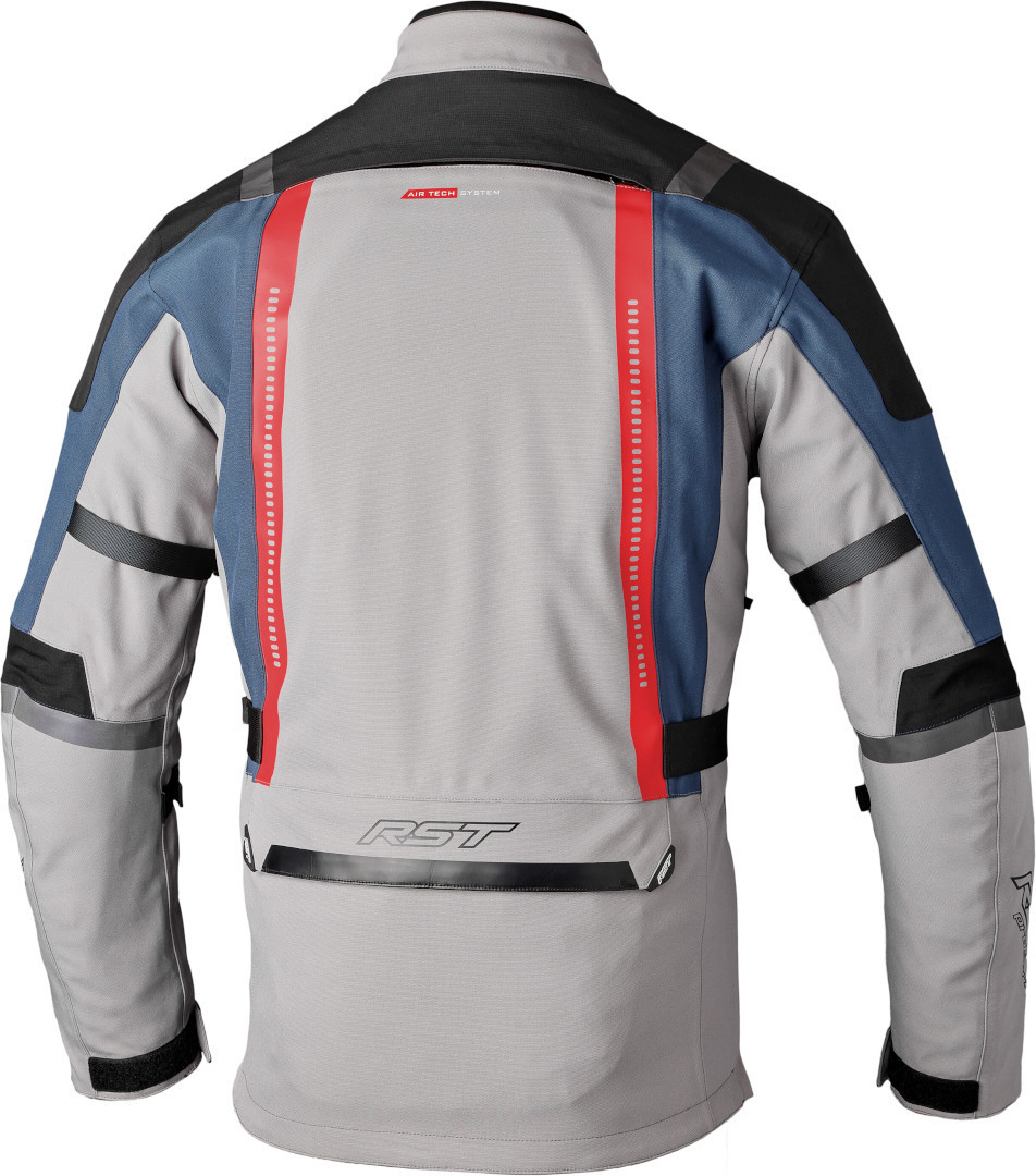 RST Pro Series Vulcan Motorrad Textil Jacke silber/blau 5XL Abbildung 3
